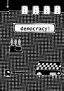 Cartoon: democracy (small) by bob schroeder tagged democracy demokratie mehrheit