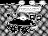 Cartoon: Sounddesign (small) by bob schroeder tagged avas,auto,elektrisch,fahrzeug,sound,design,fahrgeräusch,elektronisch,klang,sicherheit
