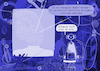 Cartoon: top_Monica29 Boost (small) by bob schroeder tagged corona,covid19,pandemie,booster,steikurve,verlauf,ai,ki,sprachassistent,user,avatar