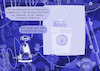 Cartoon: top_Monica29 Pandemiepodcast (small) by bob schroeder tagged corona,covid19,pandemie,podcast,mikrowelle,internetofthings,iotsendung,dinge,internetuser,avatar,ai,ki