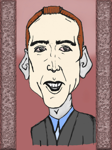 Cartoon: Nicolas Cage (medium) by Vidal tagged nicolas,cage