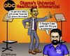 Cartoon: Smooth Talker (small) by saltpppr tagged barack,obama,politics,politicians,political