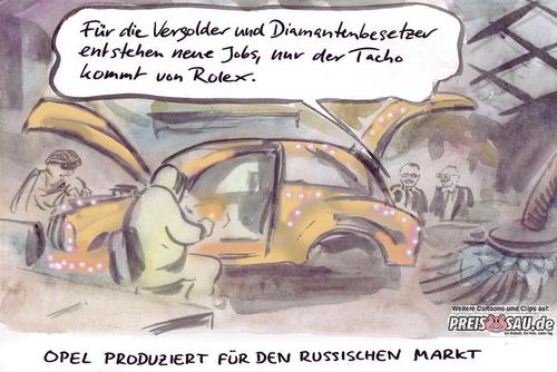 Cartoon: Gerettet (medium) by preissaude tagged auto,prüfung,abwrackprämie