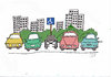 Cartoon: Behindertenparkplatz (small) by Skowronek tagged rollstuhl behinderte