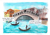 Cartoon: Bezos Hochzeit (small) by Skowronek tagged venedig,jeff,bezos,amazon,hochzeit,skowronek,cartoon,heirat