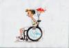 Cartoon: Fakelrollen (small) by Skowronek tagged behinderte,sport