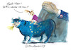 Cartoon: Götterdämmerung (small) by Skowronek tagged europa,nazis,rechte,wahlen,skowronek,cartoons