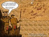 Cartoon: Kulturwandel (small) by Nikklaus tagged ubuntu,ureinwohner,wandmalerei,tiere,sand,stein,biologisch,mann,frau