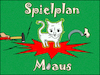 Cartoon: Miaus Spielplan (small) by Nikklaus tagged spiel,plan,maus,katze,sozialismus,hammer,sichel,stern,rot,grün,links,rechts