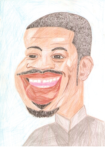 Cartoon: eddy murphy (medium) by paintcolor tagged hollywood,famous,actor,murphy,eddy