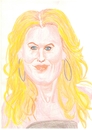 Cartoon: Michelle Pfeiffer (small) by paintcolor tagged caricature,michelle,pfeiffer,actor,famous,hollywood