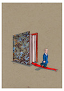 Cartoon: Buch5 (small) by Mehmet Karaman tagged buch,literatur