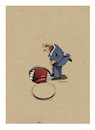 Cartoon: Der Schrei 2 (small) by Mehmet Karaman tagged der,schrei