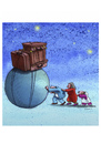 Cartoon: Emigration (small) by Mehmet Karaman tagged emigration,koffer