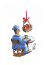 Cartoon: Geschenkidee (small) by Mehmet Karaman tagged geschenkidee