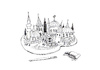 Cartoon: Istanbul (small) by Mehmet Karaman tagged istanbul