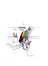 Cartoon: Katze 5 (small) by Mehmet Karaman tagged katze