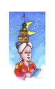 Cartoon: Kiz Kulesi istanbul (small) by Mehmet Karaman tagged kizkulesi,istanbul,literatur,buch