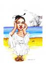 Cartoon: Maria Callas (small) by Mehmet Karaman tagged 08