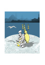 Cartoon: Nostalgie Istanbul (small) by Mehmet Karaman tagged istanbul