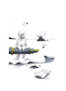 Cartoon: Strand 6 (small) by Mehmet Karaman tagged strand,meer,literatür