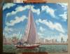 Cartoon: Adail sailboat (small) by Airton Nascimento tagged sailboast