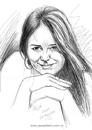 Cartoon: NicoletaSketch (small) by Jesse Ribeiro tagged girl,draw,sketch,portrait,illustration,people,woman,global
