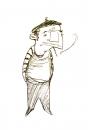 Cartoon: Raucherecke 1 (small) by K Lauer tagged raucher