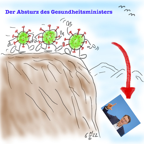 Cartoon: Fatale Bilanz d Karl Lauterbach (medium) by legriffeur tagged corona,coronavirus,cartoon,cartoons,legriffeur61,deutschland,gesundheitswesen,gesundheit,gesundheitsminister,lauterbach,gesundheitsministerlauterbach,impfen,impfungen,impfpflicht,coronatests