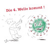 Cartoon: 4. Welle rollt (small) by legriffeur tagged corona,impfen,impfungen,viertewelle,gesundheit,gesundheitsamt,impfzentren,coronavirus,pandemie,incidenzzahlen