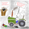 Cartoon: Ampel überfahren (small) by legriffeur tagged bauer,bauern,landwirt,landwirte,bundesregierung,sparmaßnahmen,agrarwirtschaft,bundeswirtschaftsminister,bundeslandwirtschaftsminister,wut,protest,protesttag