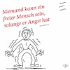 Cartoon: Angst (small) by legriffeur tagged angst,frei,freiheit,freud,siegmundfreud