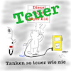 Cartoon: Benzinpreise steigen und steigen (small) by legriffeur tagged sprit,spritpreise,benzin,benzinpreise,tanken,klima,rohöl,rohölpreise,legriffeur61,diesel,dieselpreise,e10,biosprit,biobenzin,deutschland