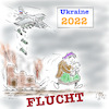 Cartoon: Flucht aus der Heimat (small) by legriffeur tagged kriegt,war,guerre,legriffeur61,cartoon,cartoons,ukraine,ukrainekonflikt,ukrainekrieg,russland,putin,flüchtlinge,europa,nato,verteidigung,menschen,welt