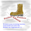 Cartoon: Freiheit verteidigen (small) by legriffeur tagged ukrainekonflikt,ukrainekrieg,deutschland,freedom,liberte,freiheit,legriffeur61,cartoon,cartoons,cartoonsforpeace,aussenpolitik,verteidigung