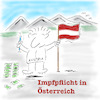 Cartoon: Impfpflicht in Österreich (small) by legriffeur tagged corona,coronavirus,impfpflicht,österreich,impfen,impflotterie,virus