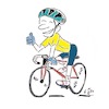 Cartoon: Läuft (small) by legriffeur tagged rad,radfahren,freizeit,esläuft,tourdefrance,tour,de,france,radrennen,radsport