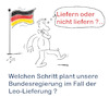 Cartoon: Liefern oder nicht liefern (small) by legriffeur tagged deutschland,bundesregierung,bundeskanzlerscholz,verteidigung,bundeswehr,europa,nato,ukrainekrieg,leopardpanzer,panzerlieferung,außenpolitik