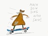 Cartoon: Mach Dein ding (small) by legriffeur tagged alter,altersack,sack,machdeinding,rentner