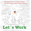 Cartoon: Mehrarbeit und Überstunden (small) by legriffeur tagged deutschland,finanzminister,bund,arbeit,überstunden,mehrarbeit,krise,krisenzeiten,wachstum,wohlstand,innenpolitik,arbeitnehmer,kurzarbeit