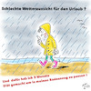 Cartoon: Urlaubswetter (small) by legriffeur tagged wetter,wetteraussichten,urlaub,urlaubswetter,regen,regenwetter,regenimurlaub,regenkleidung,badeanzug,diät,abnehmenfürdenurlaub