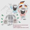 Cartoon: Willkommen in Afghanistan (small) by legriffeur tagged afghanistan,deutschland,afghanistanhilfe,willkommendeutschland