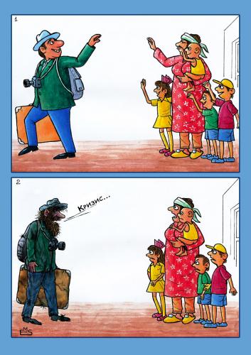 Cartoon: Tourist (medium) by Makhmud Eshonkulov tagged tourism