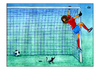 Cartoon: Fear (small) by Makhmud Eshonkulov tagged soccer,football,sports