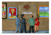 Cartoon: Restoration (small) by Makhmud Eshonkulov tagged restoration painting museum