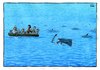 Cartoon: Sharks (small) by Makhmud Eshonkulov tagged sharks