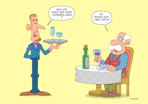 Cartoon: Wein (medium) by Christoon tagged wein,restorant,kellner