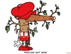 Cartoon: Akne (small) by Christoon tagged pinocchio,akne