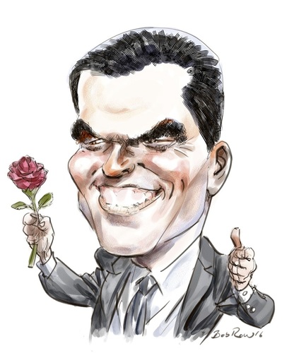 Cartoon: Pedro Sanchez (medium) by Bob Row tagged spain,politics,sanchez