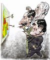 Cartoon: Videla-Massera-Galtieri (small) by Bob Row tagged argentina military junta dictatorship